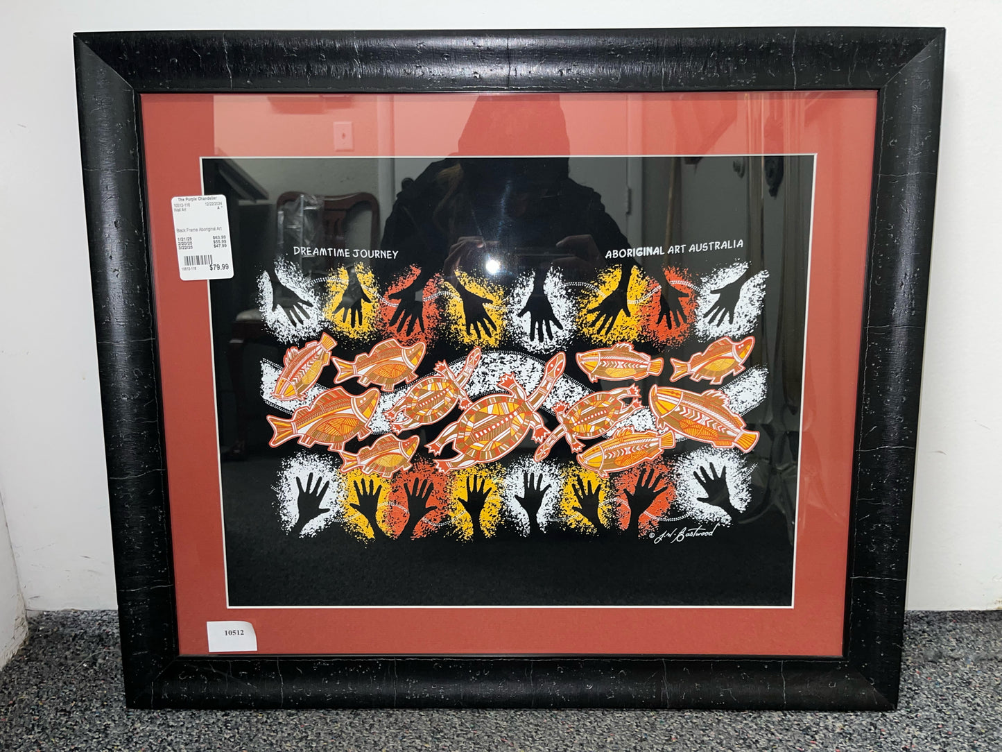 Framed "Aboriginal Art Australia" Print