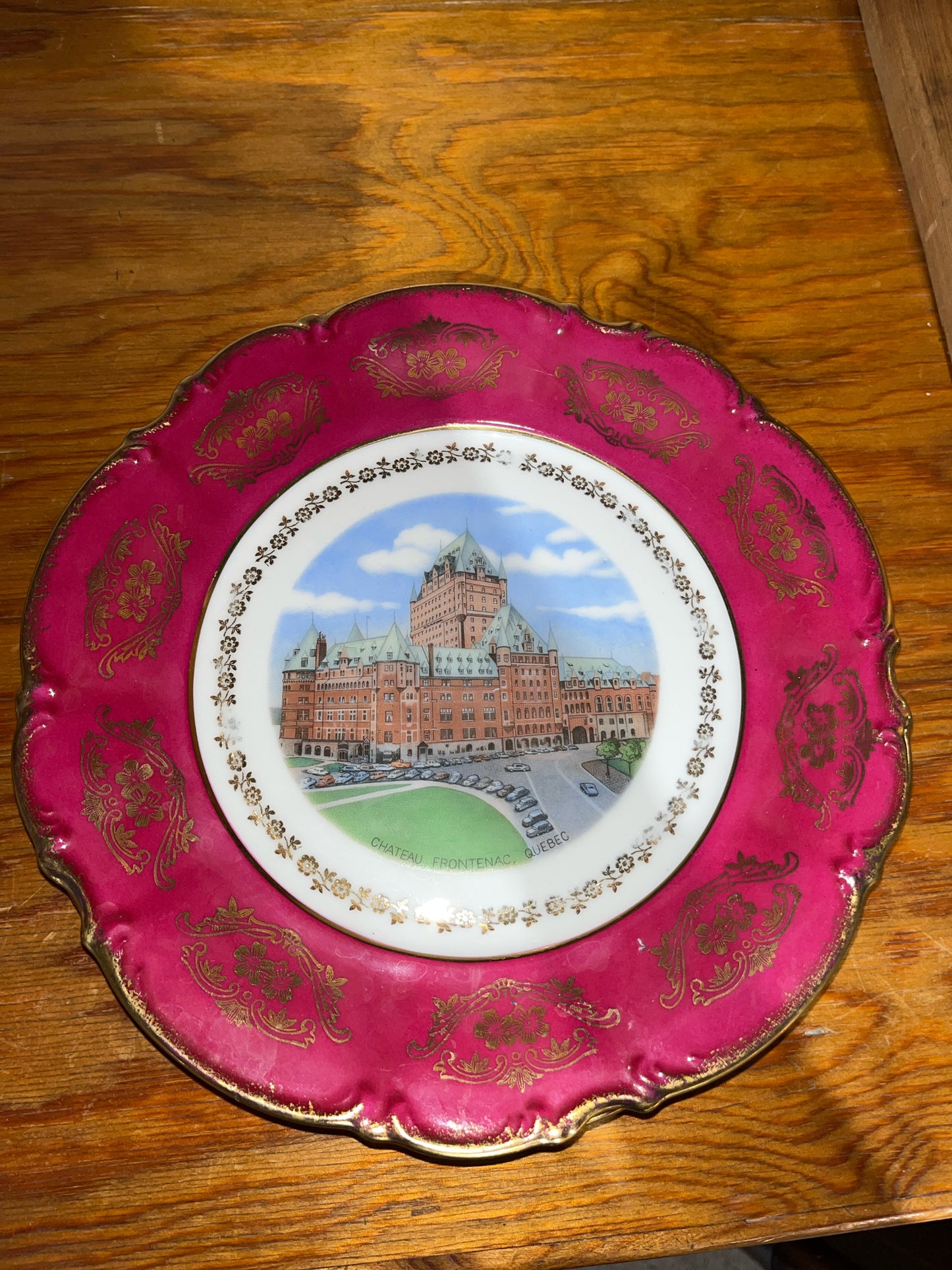 Chateau Frontenac Plate Set