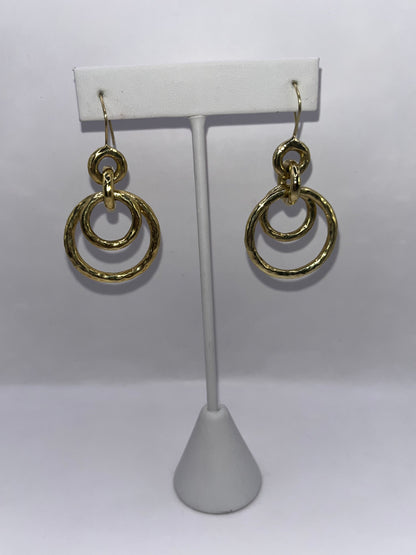 Ippolita 18K Yellow Gold "Circles" Earrings