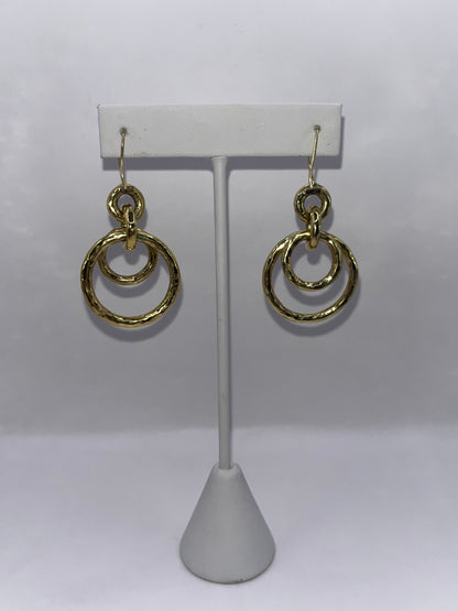 Ippolita 18K Yellow Gold "Circles" Earrings