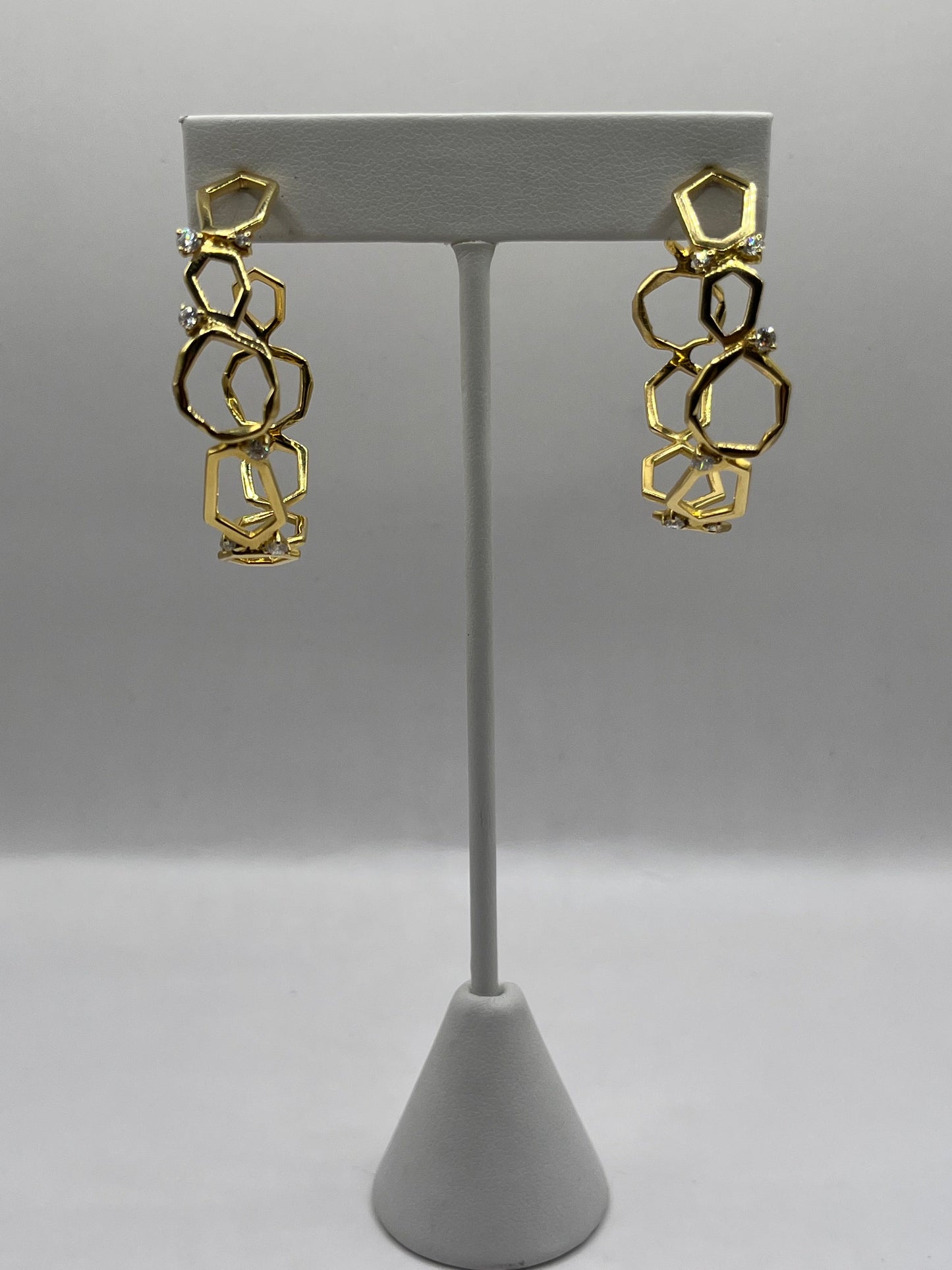 Mimi So 18K Yellow Gold & Diamond Hoop Earrings