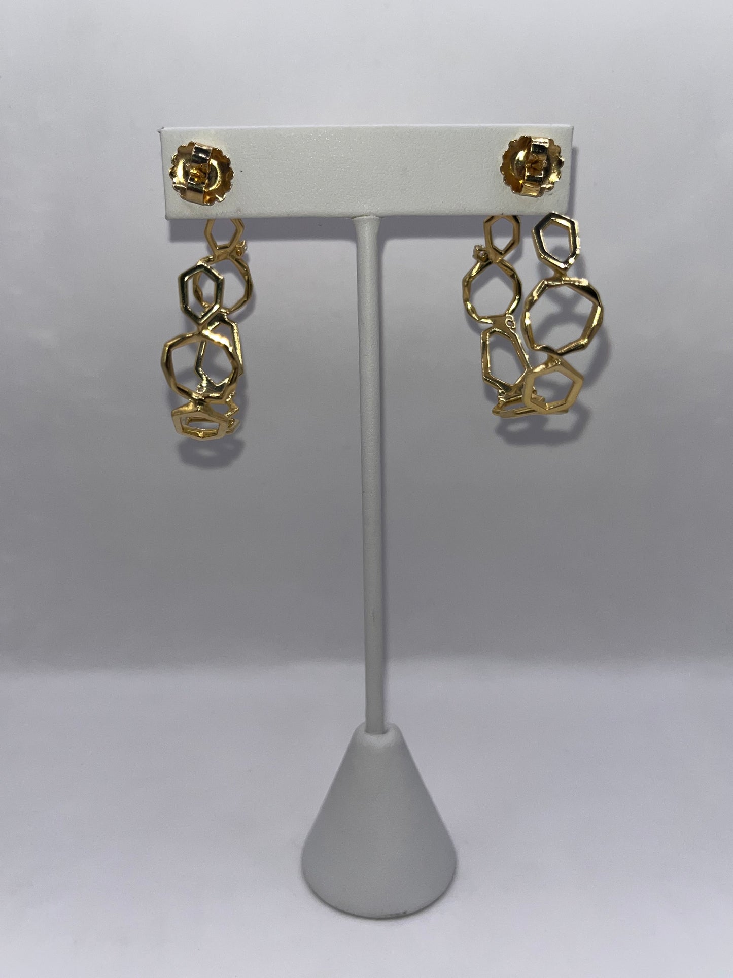 Mimi So 18K Yellow Gold & Diamond Hoop Earrings