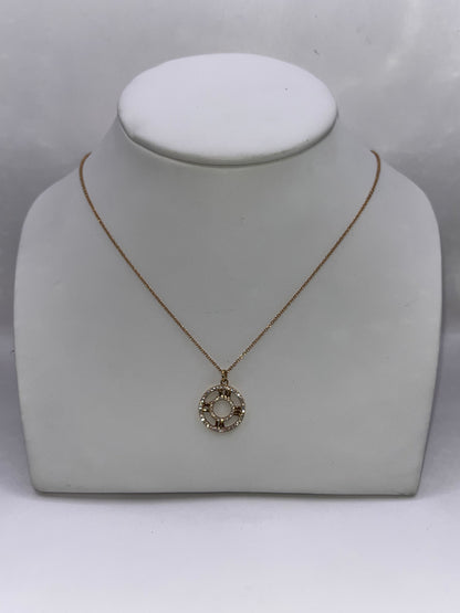 Tiffany & Co. 18K Rose Gold & Diamond "Atlas" Necklace