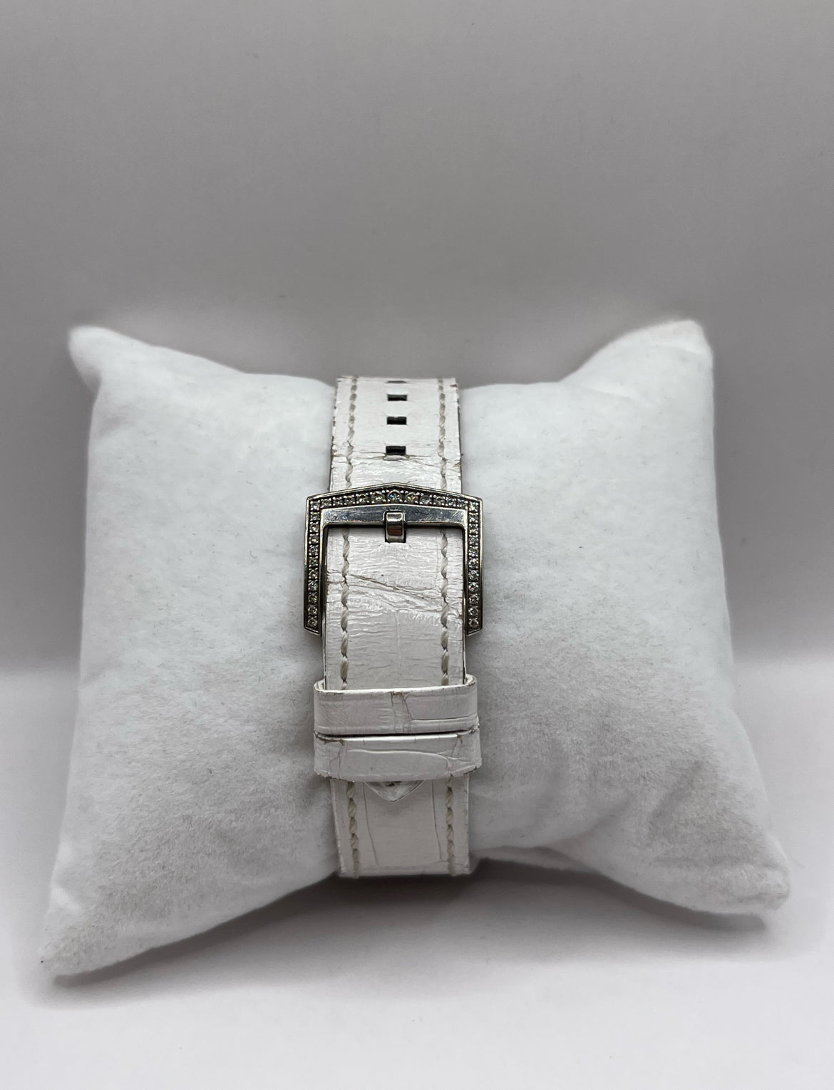 Harry Winston 18K White Gold & Diamond "Avenue C" Watch