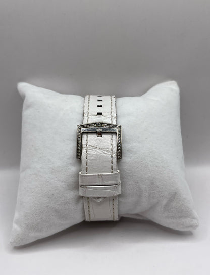 Harry Winston 18K White Gold & Diamond "Avenue C" Watch