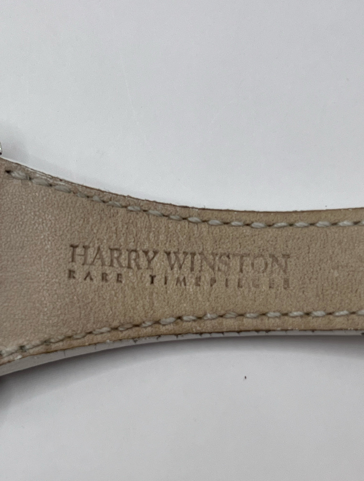 Harry Winston 18K White Gold & Diamond "Avenue C" Watch