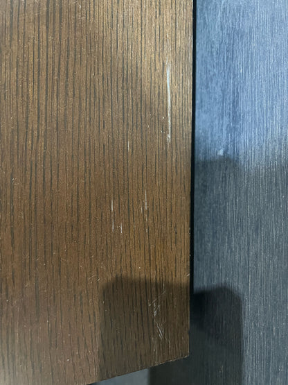 Century Single Drawer Oak Nightstand