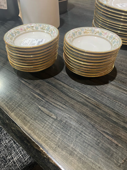 1975 - 1986 Noritake Miyoshi Service for 12 Dinnerware Set