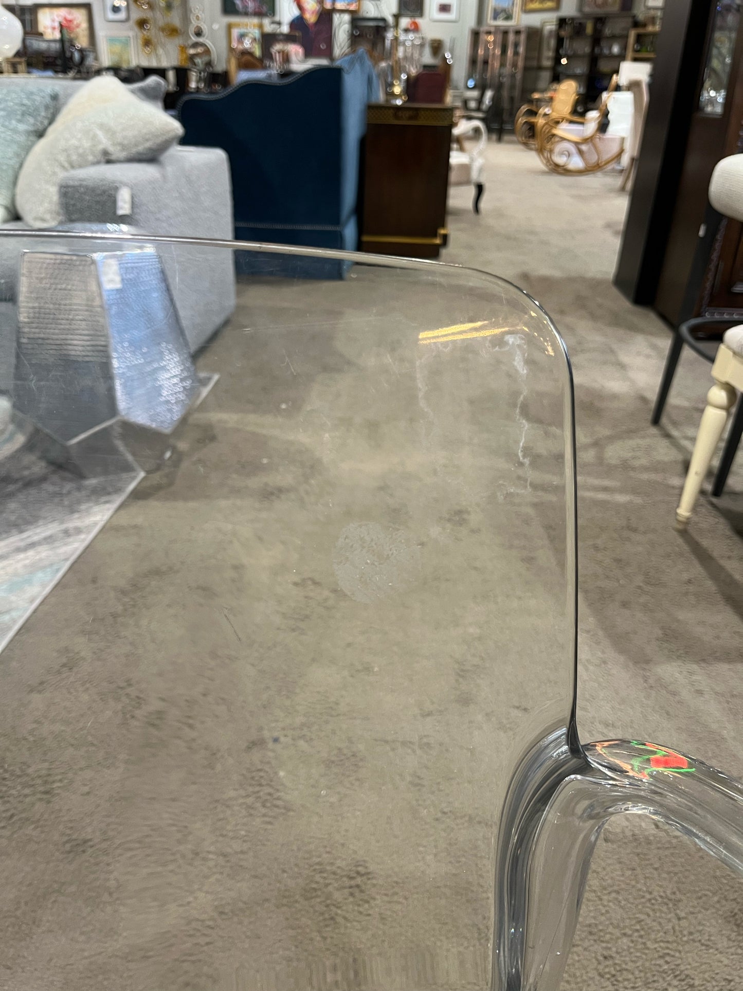 Casprini x Marcello Ziliani Clear Acrylic "Tiffany" Chair