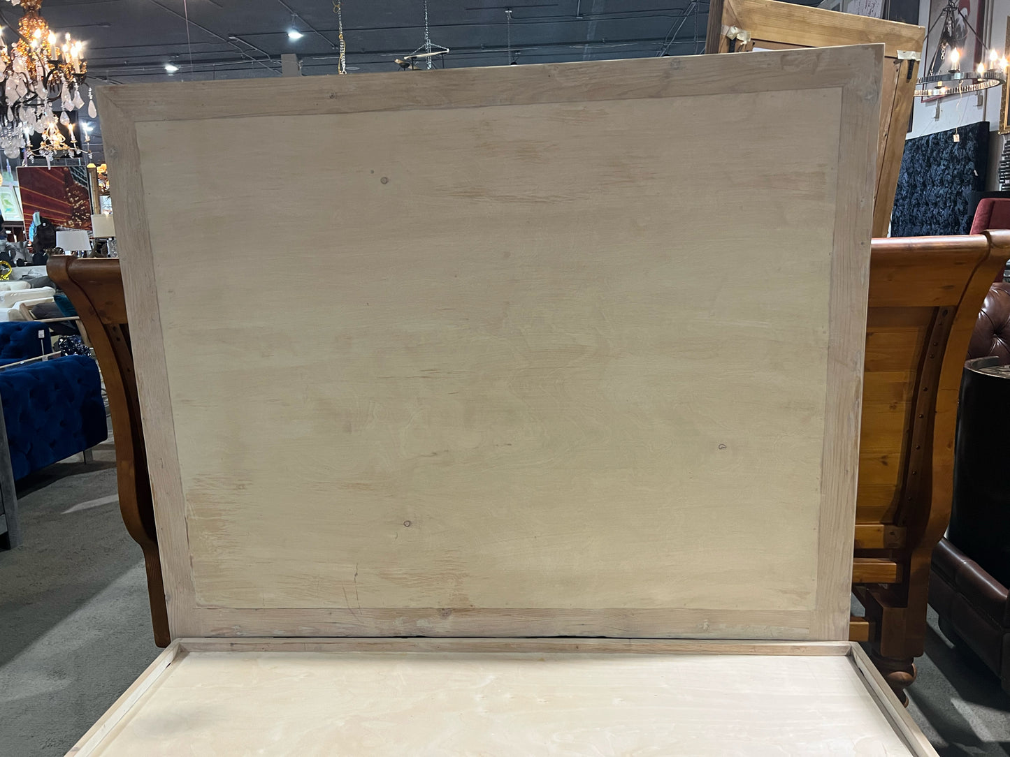 Queen 6 Drawer Wood Bed