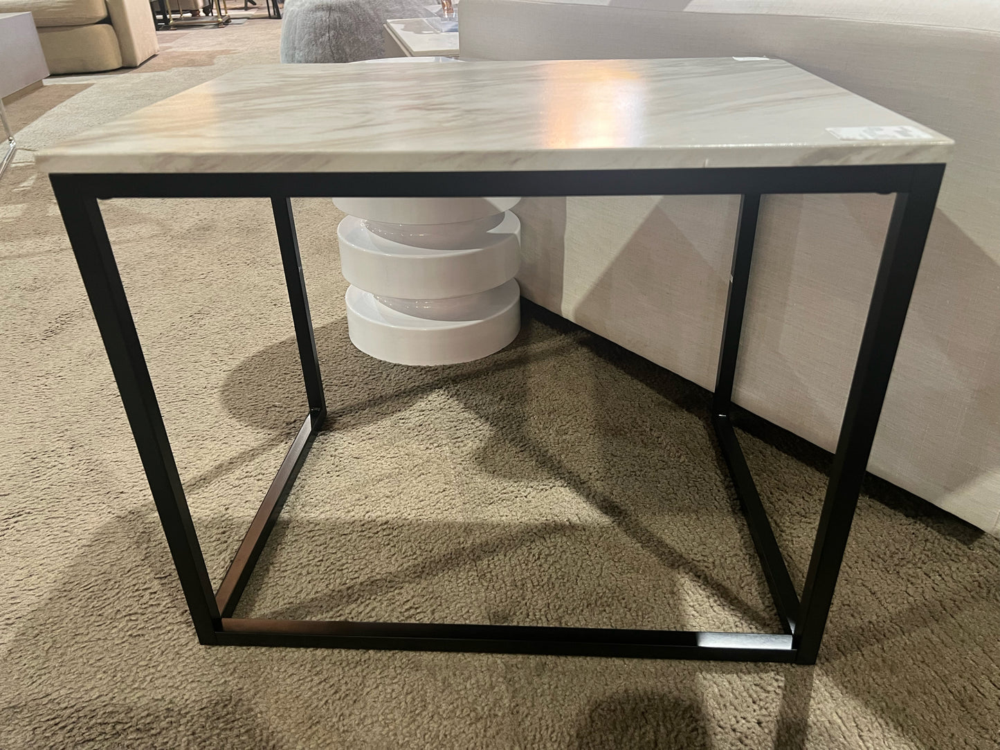 Black Metal Table