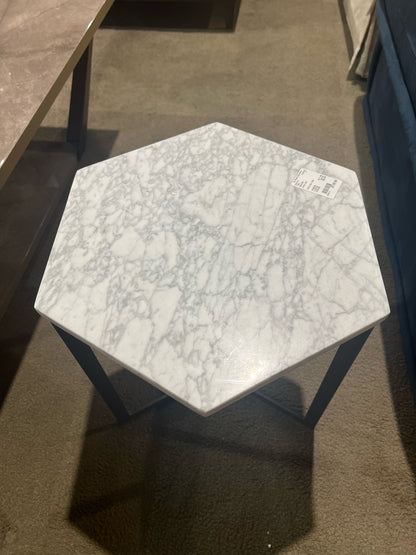 West Elm White Side Table