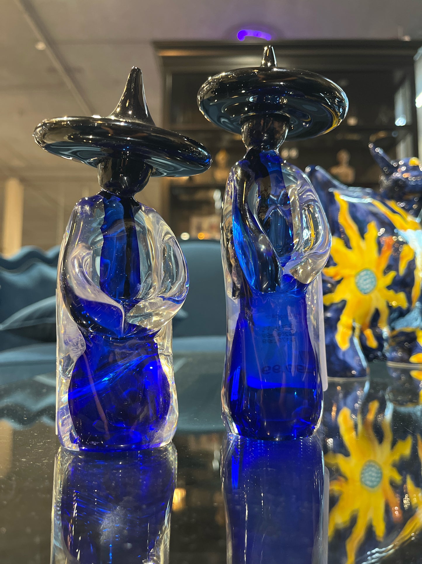 Murano Glass Witch Figurines