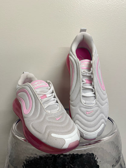 Nike Women's "Airmax 720" Pink & White Sneakers