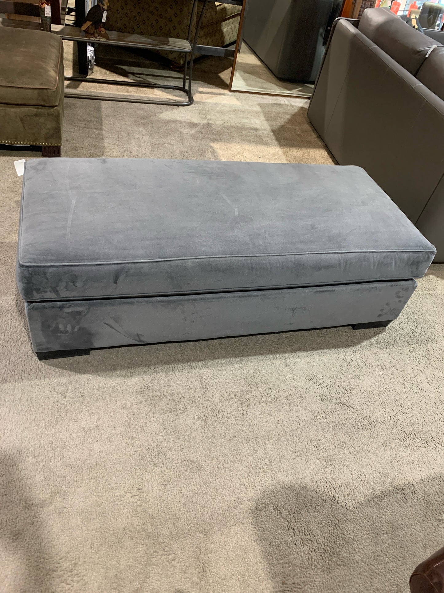 Living Spaces "Sheldon" Ottoman