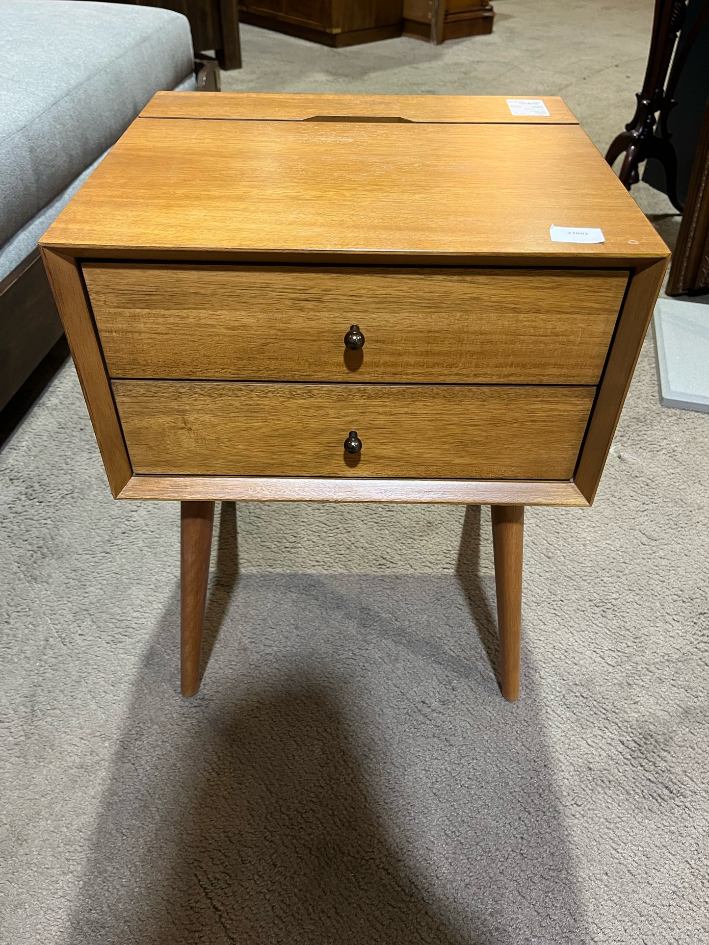 West Elm MCM Charging Nightstand