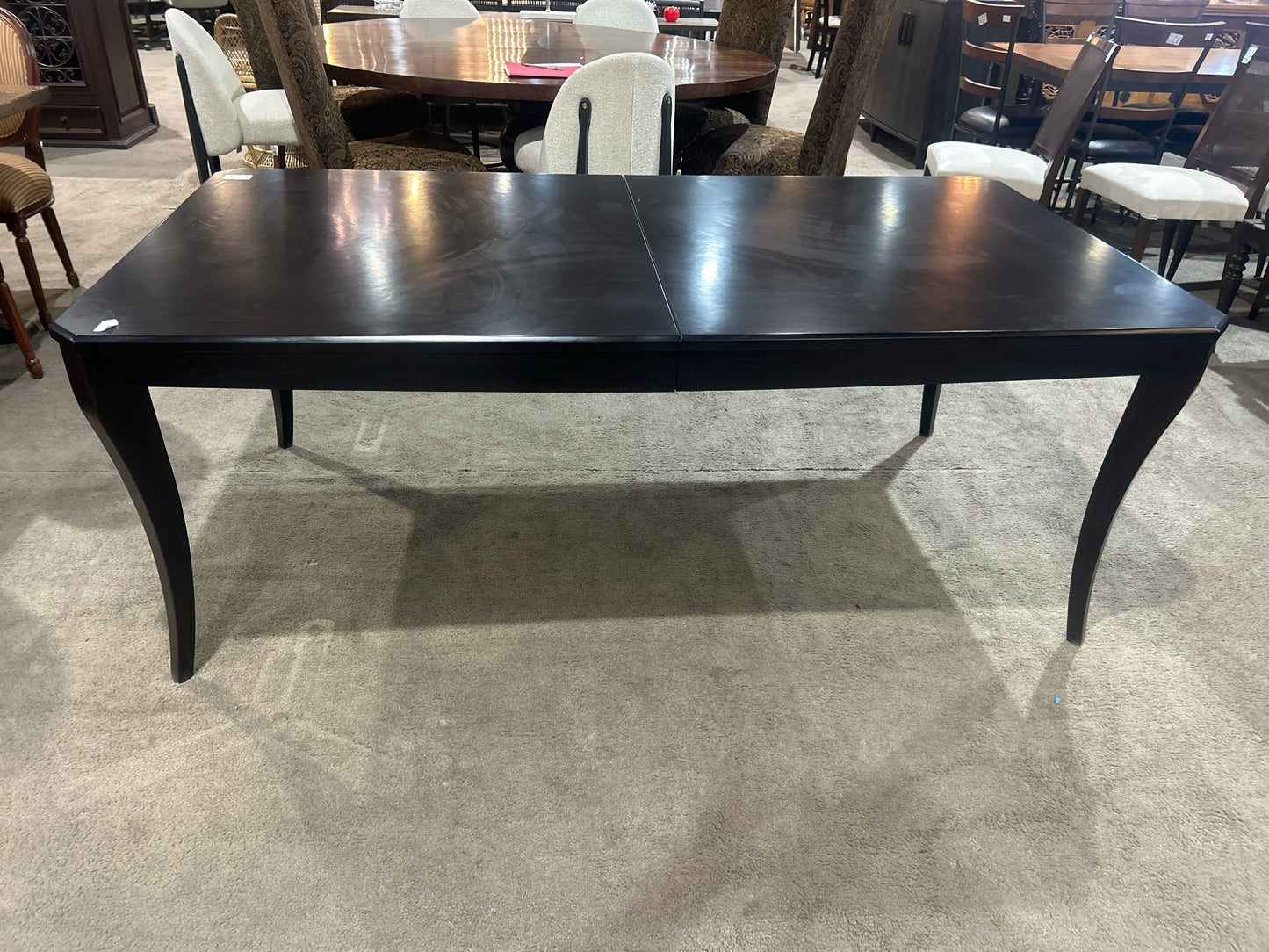 Casana Black Wood Dining Table