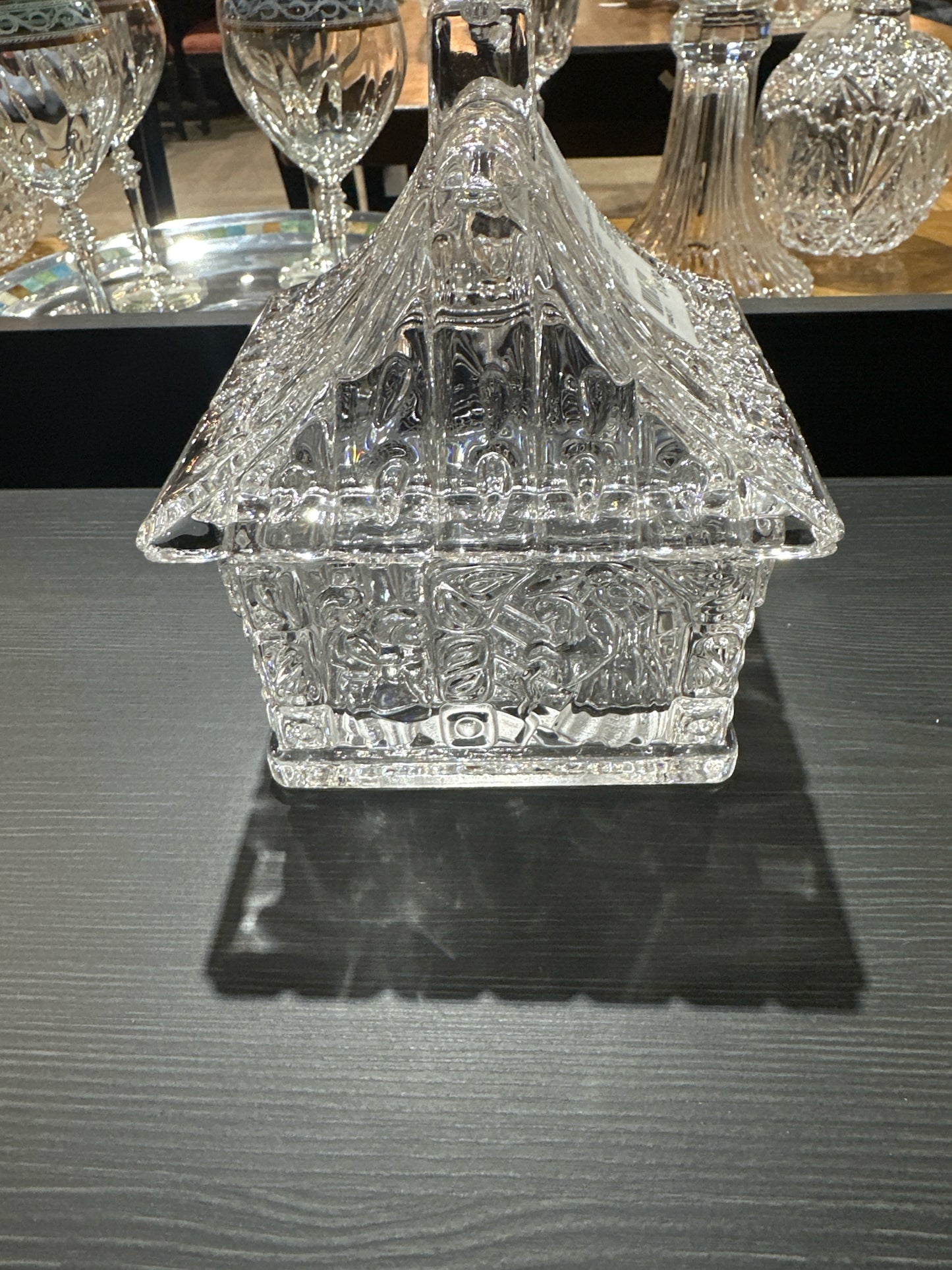 Glass House & Lid