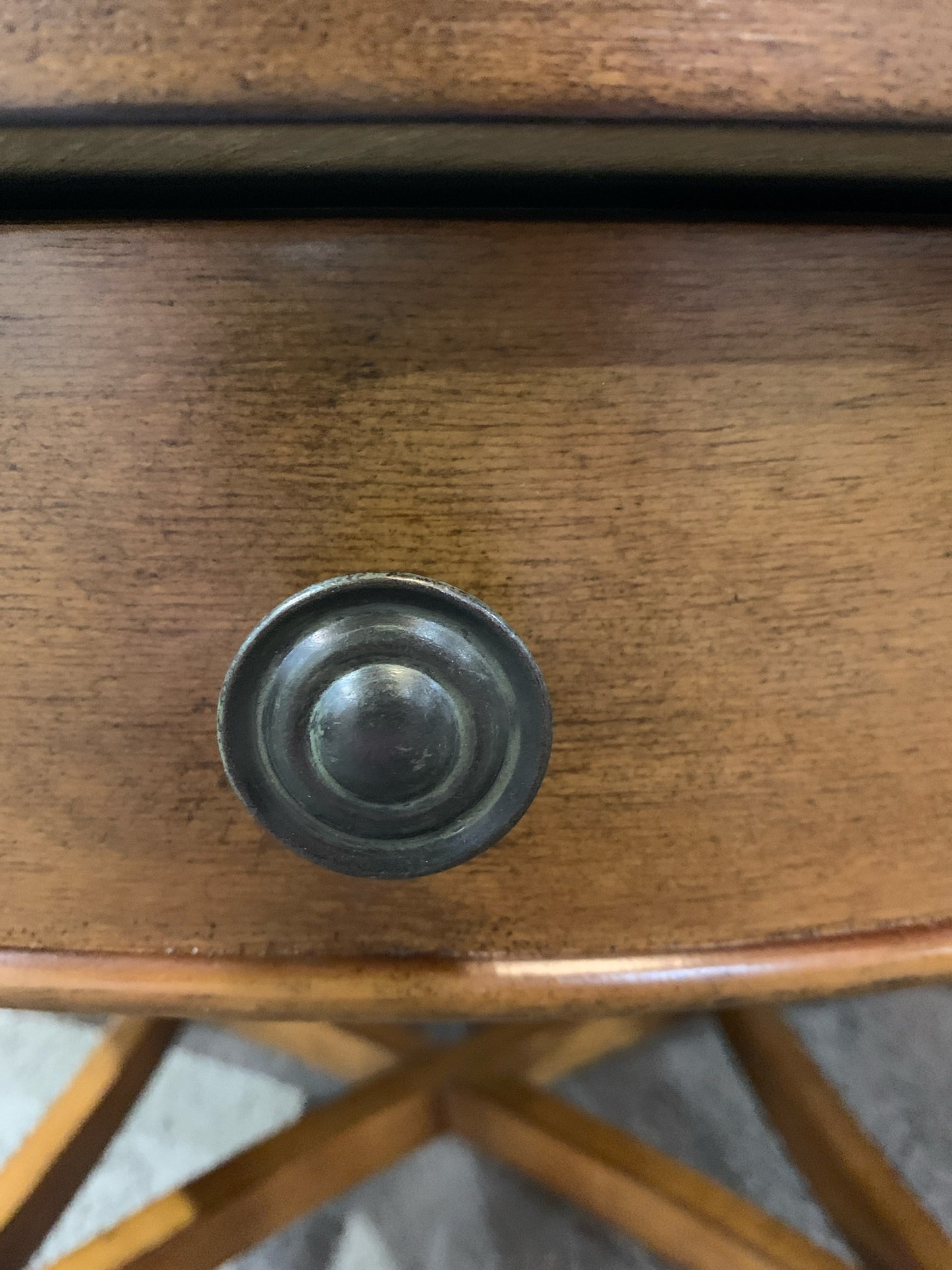 Klaussner Round 2 Drawer Wood Coffee Table