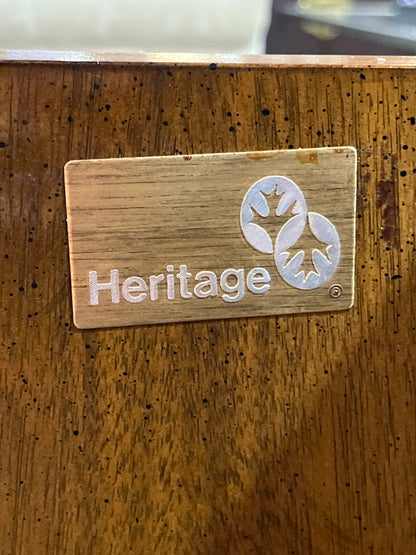 Drexel 1960's Louis XVI Mahogany Bar Cart