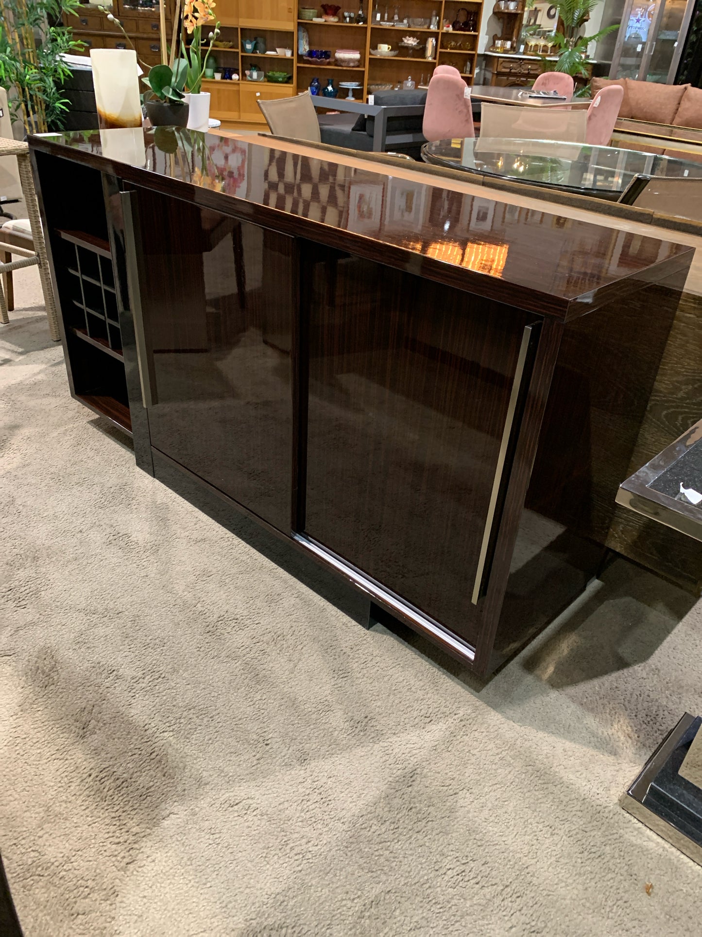 Najarian Furniture Lacquered Wood Buffet
