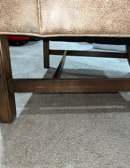 Heckman Brown Wingback Chair