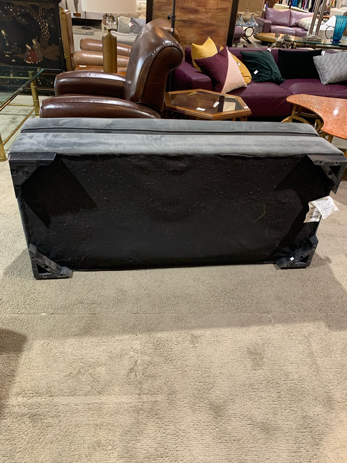 Living Spaces "Sheldon" Ottoman