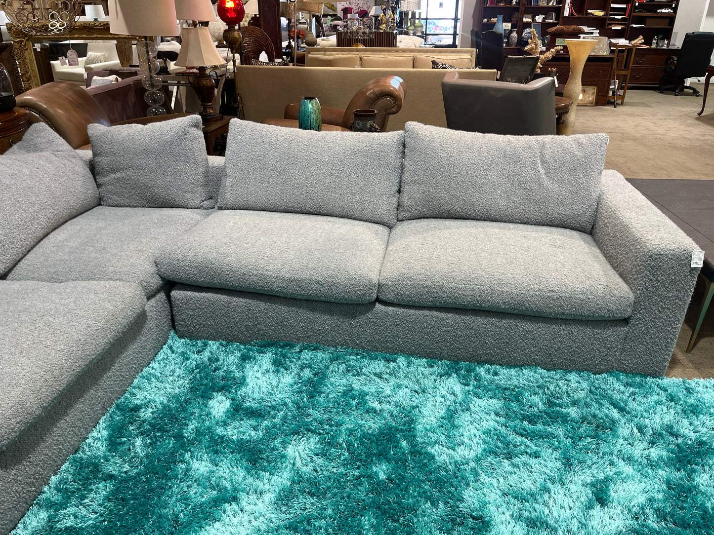 Restoration Hardware Boucle Sectional Set