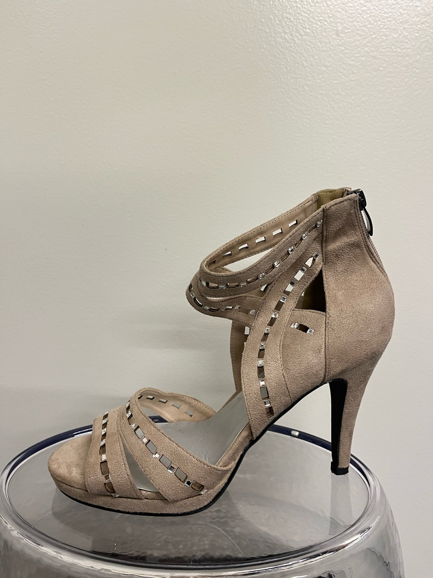 Beacon Image Taupe Dress Sandals