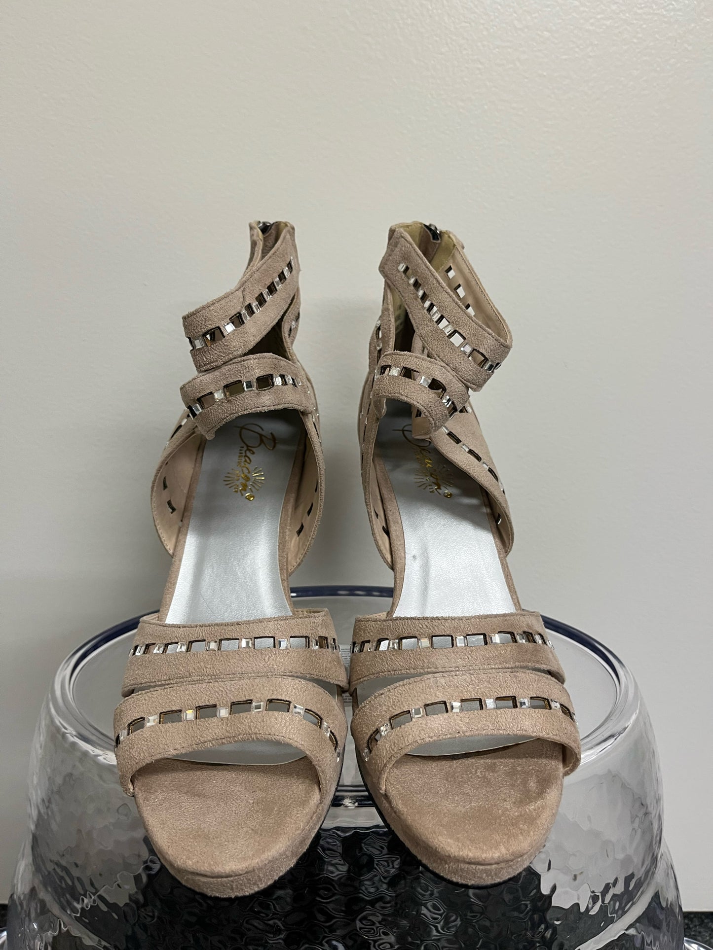 Beacon Image Taupe Dress Sandals