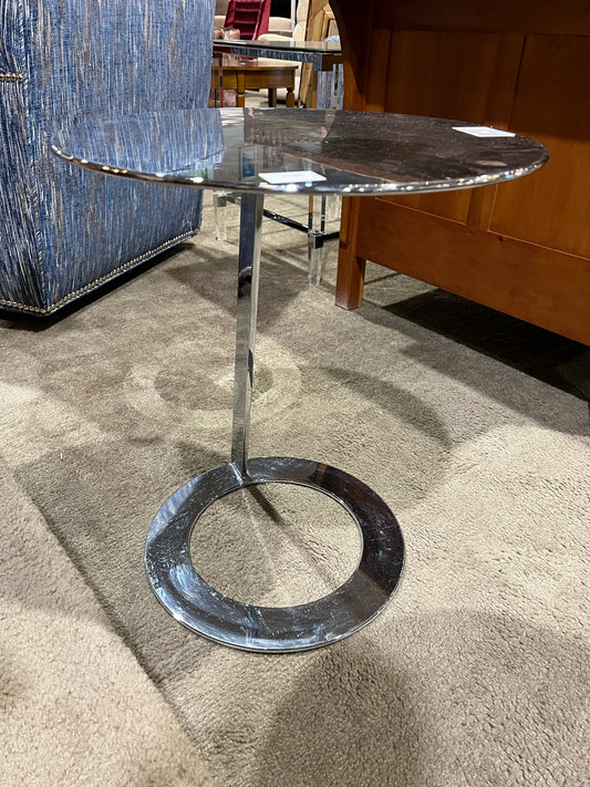Liguet Roset Side Table Chrome
