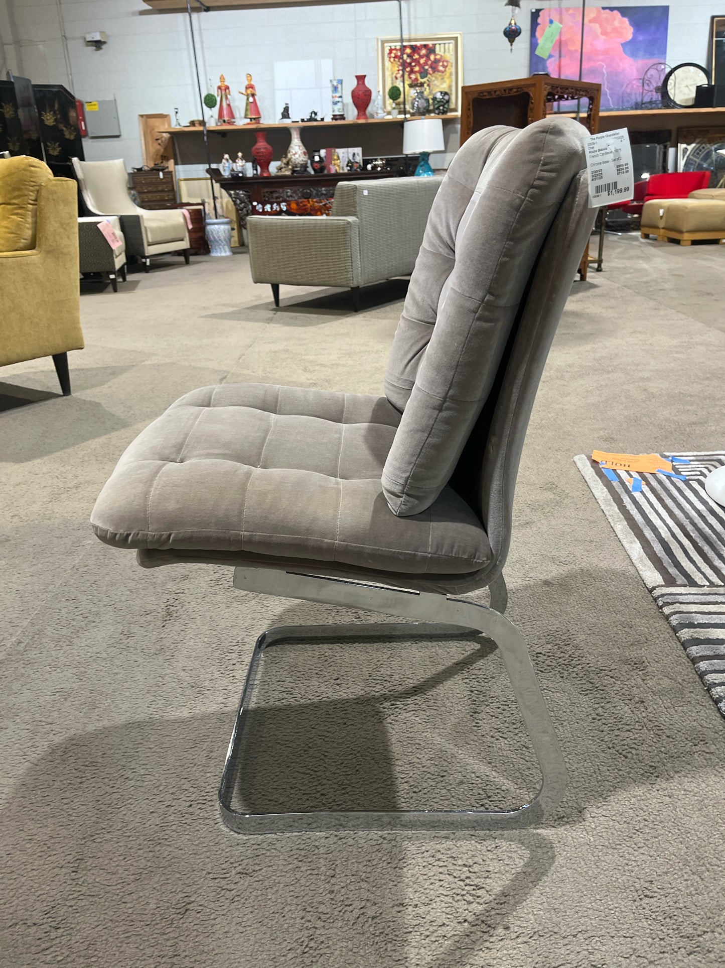 1975 Roche Bobois French Cantilever Chair