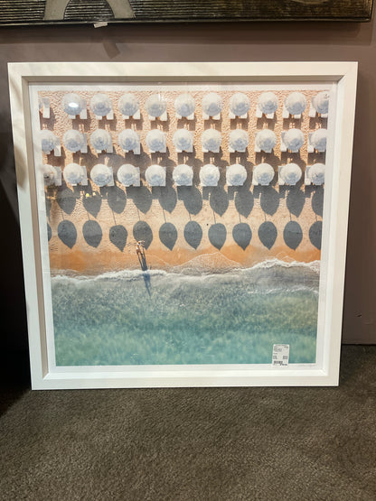 Framed William Stafford "Tropical Shore" Print