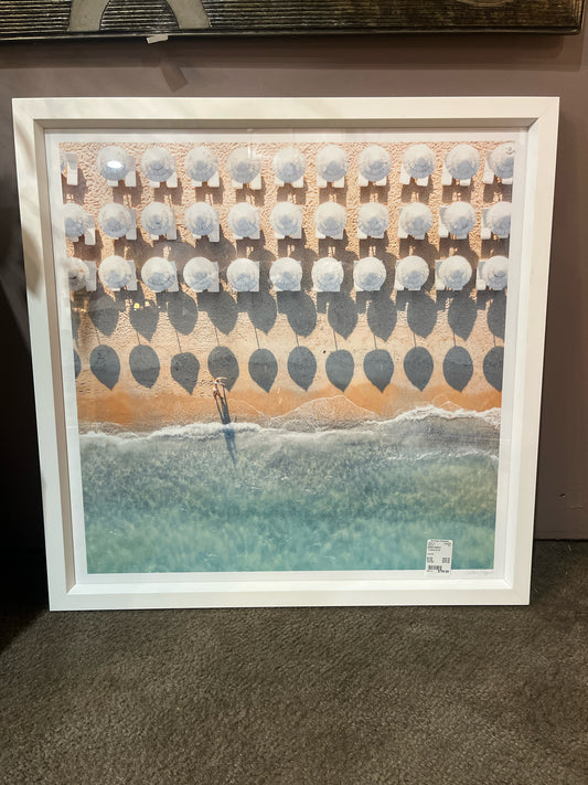 Framed William Stafford "Tropical Shore" Print