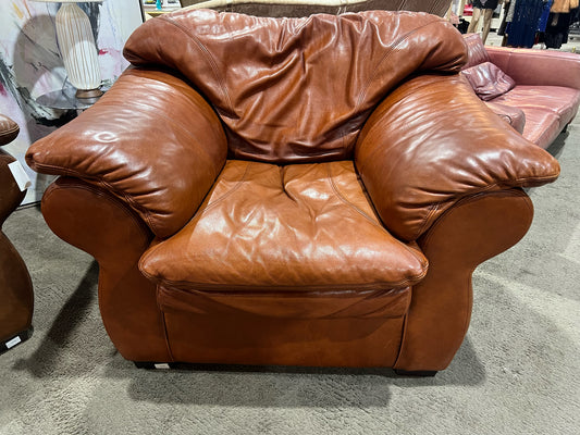 Brown Leather Chair