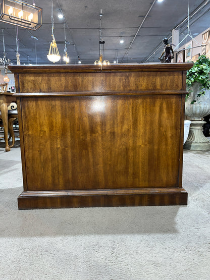 Drexel 1960's Louis XVI Mahogany Bar Cart