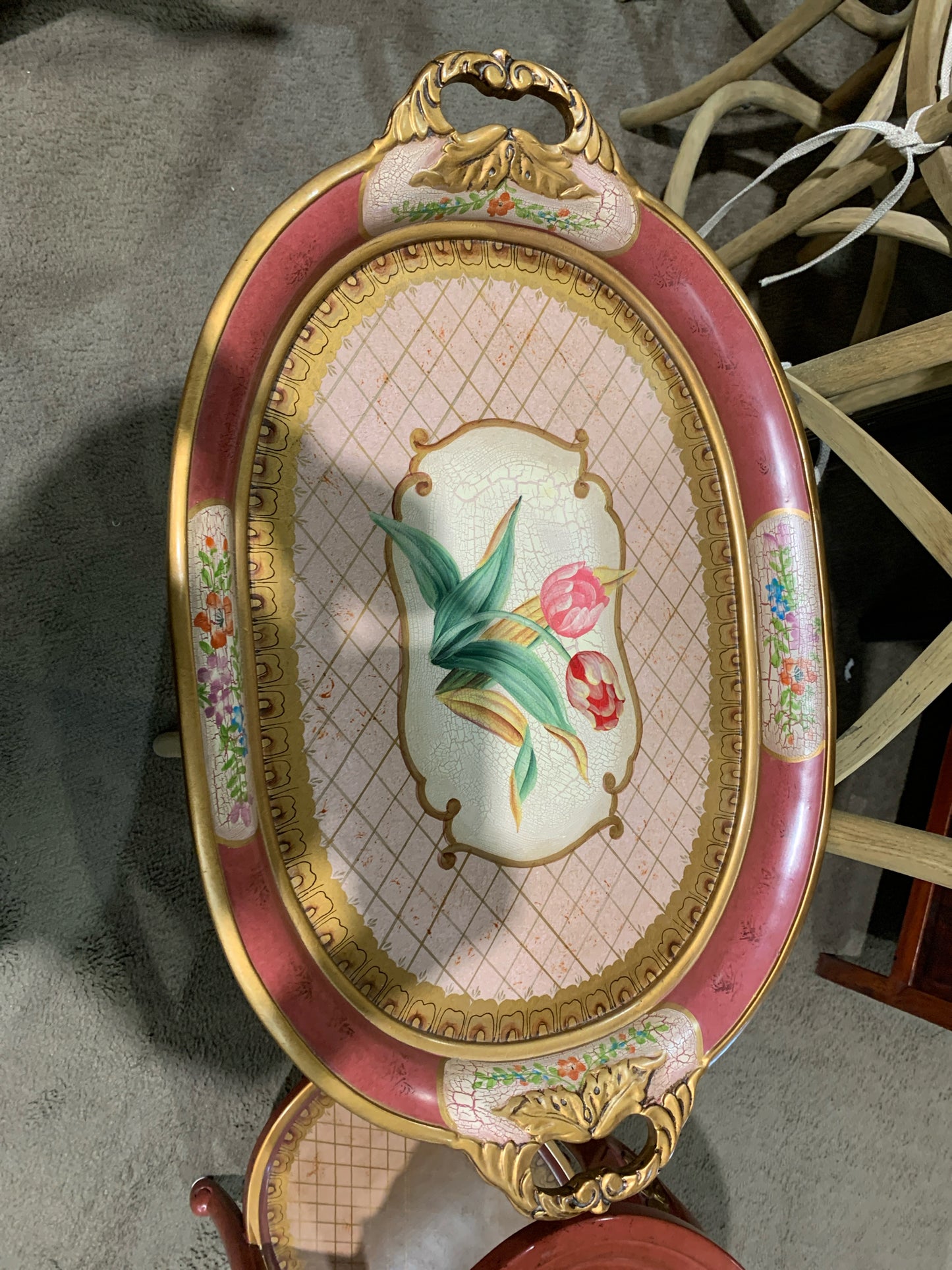 Detachable Tray On Table