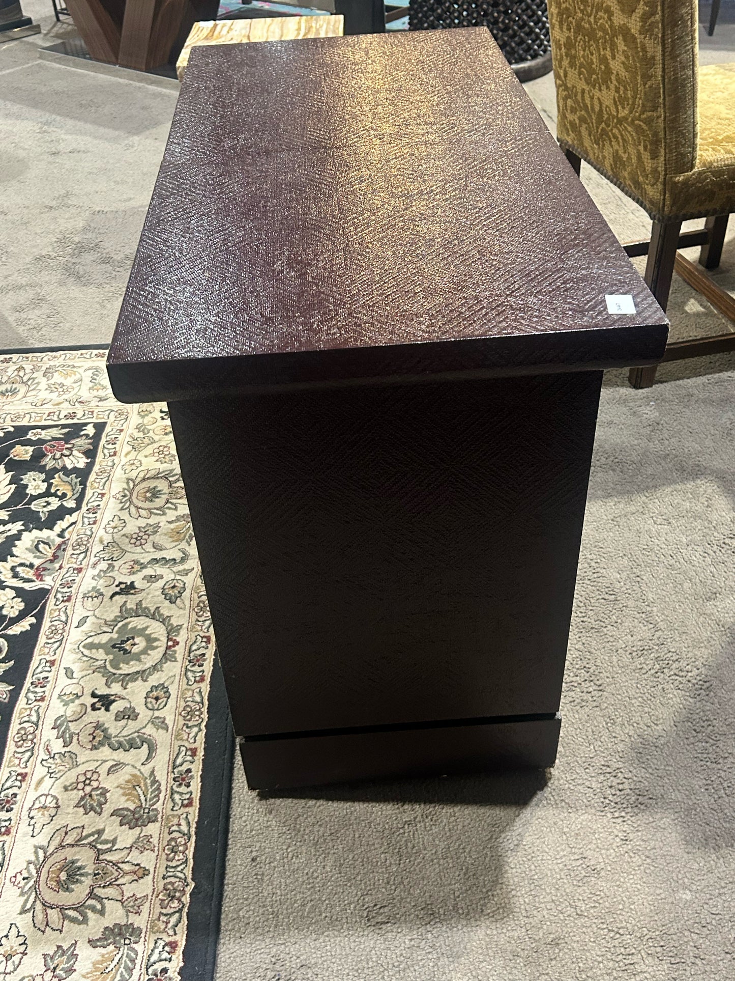 Dark Red Asian Tea Table