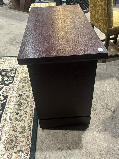 Dark Red Asian Tea Table