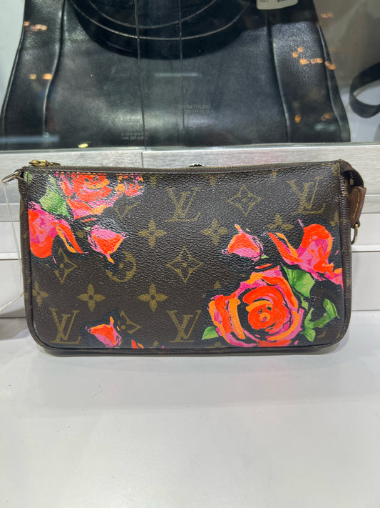 Louis Vuitton x Stephen Sprouce Roses Pouchette