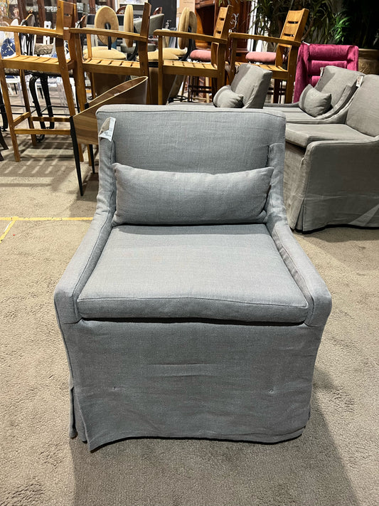 Restoration Hardware Gray Chair