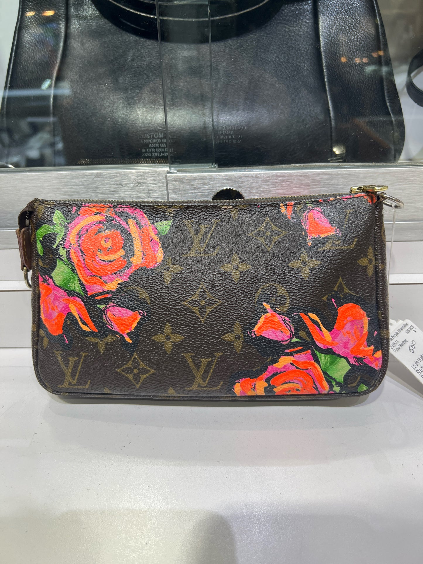 Louis Vuitton x Stephen Sprouce Roses Pouchette