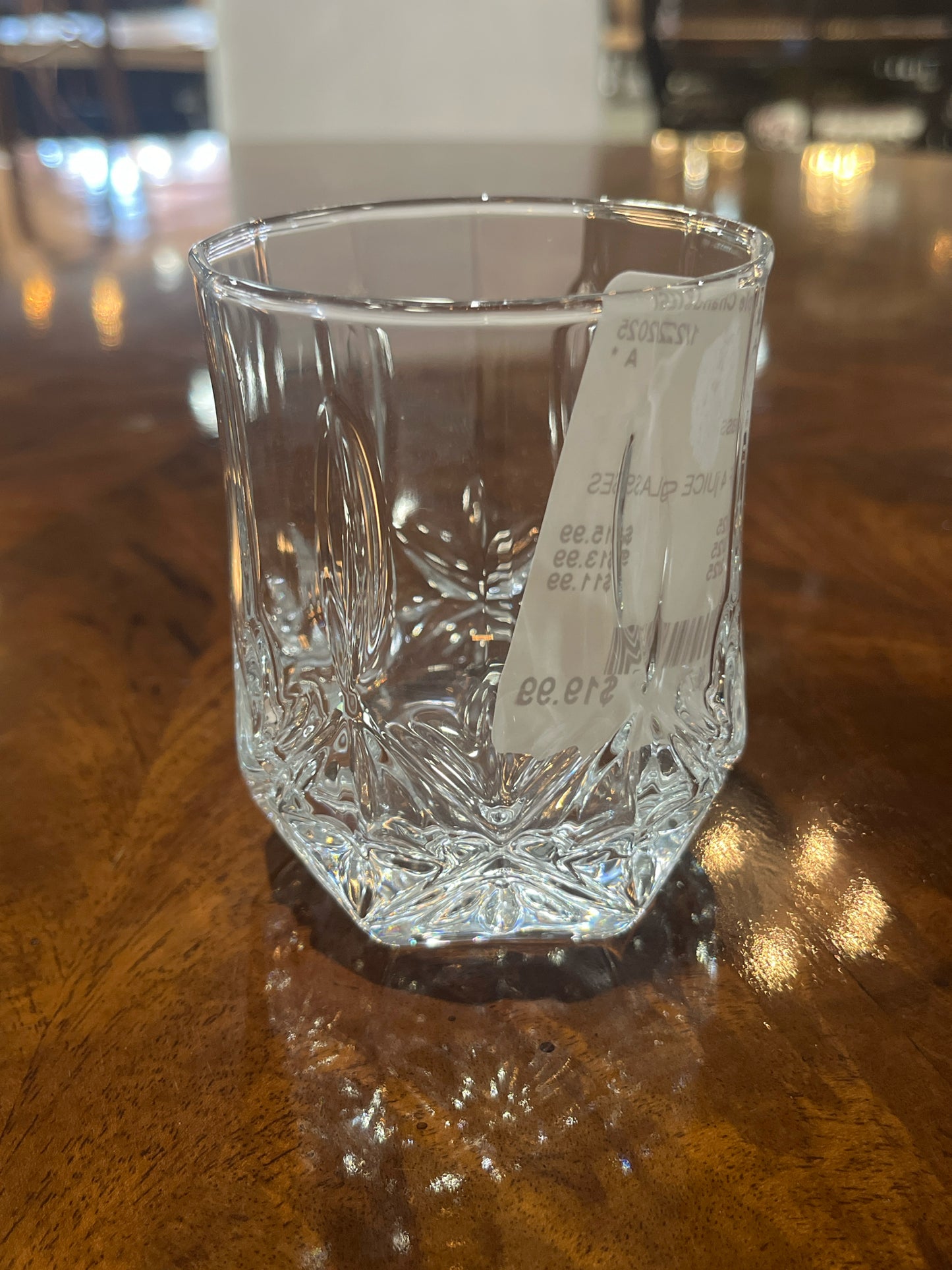 Clear Glass Juice Glasses