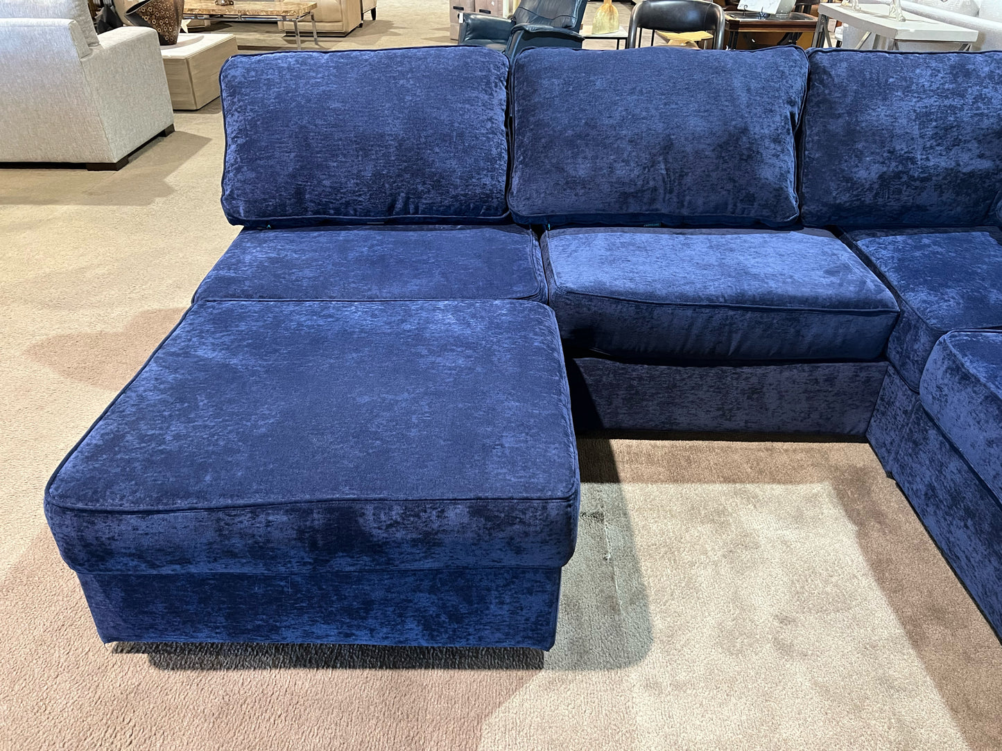Blue Sectional