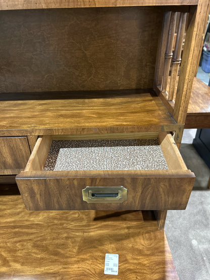 Dixie Furniture Wood  "Campaigner" Hutch Top Dresser