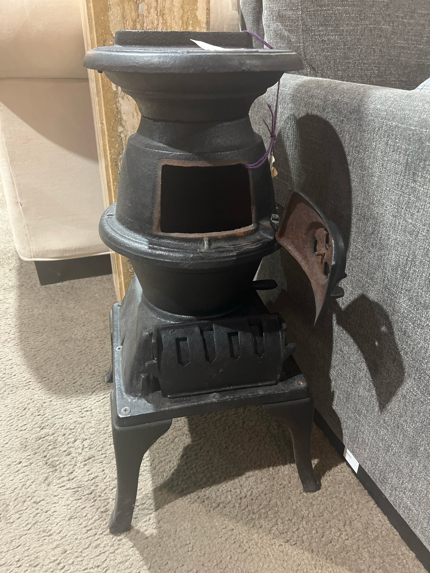 Black Potbelly Stove