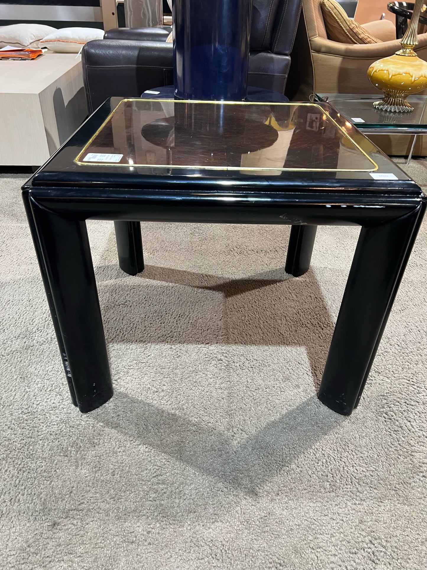 Henredon Dark Wood Scene III Table