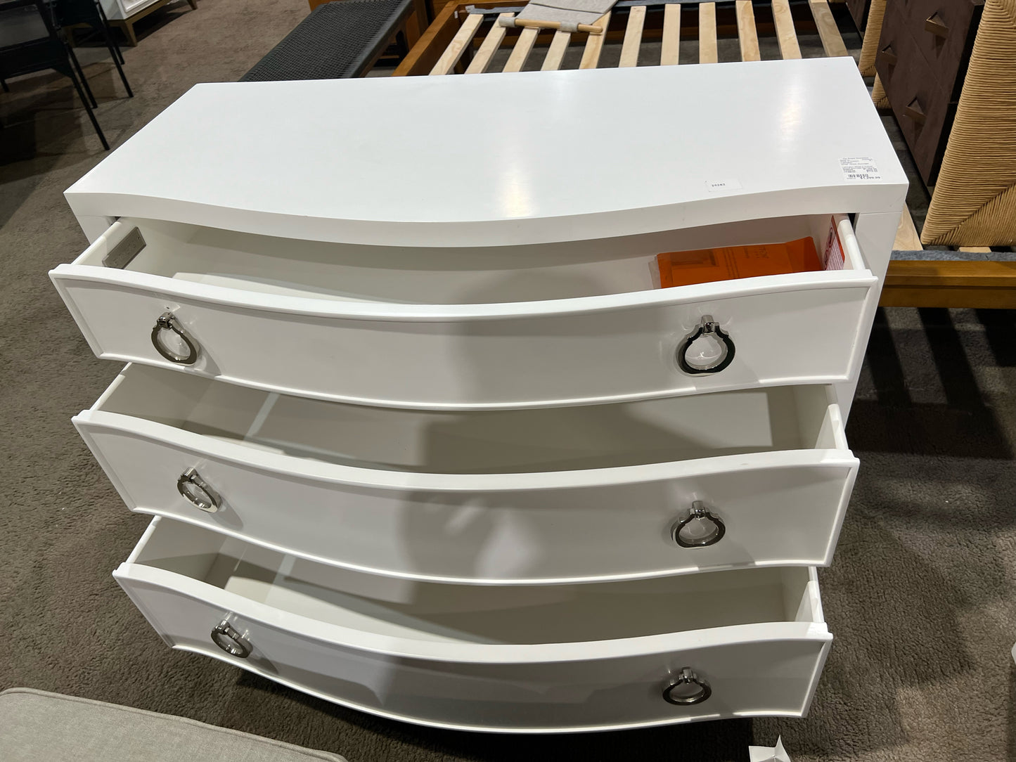 Lexington White Wood Avondale Chest of Drawers