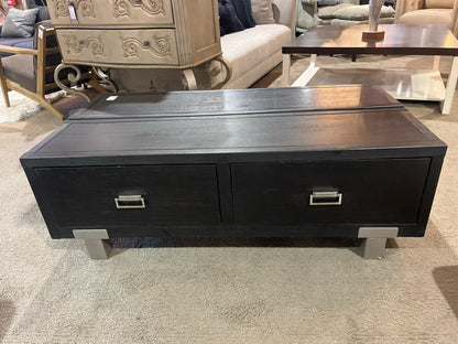 Black Wood Lift Top Coffee Table
