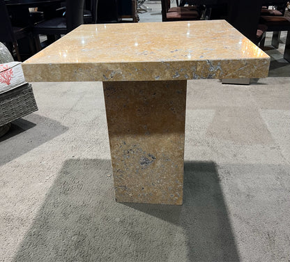 Stone International Chrome Stone Table